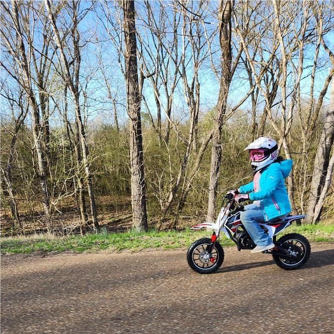 China Ride on Toys Motorbike 50cc Upgraded Kick Start for Kids