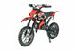 SYX MOTO Holeshot 50cc Pull Start Mini Dirt Bike, Red - SYX MOTO