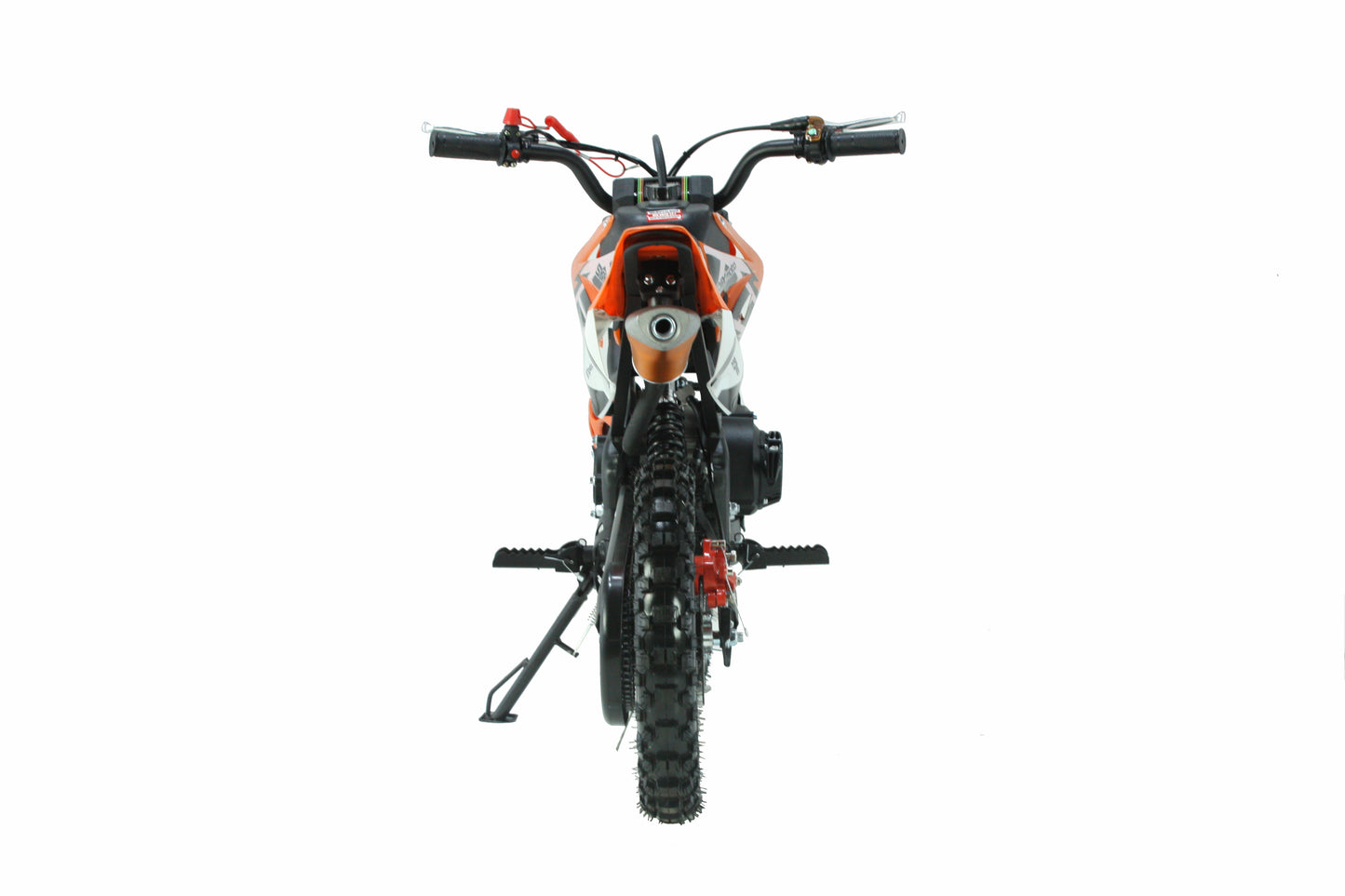 SYX MOTO Holeshot 50cc Pull Start Mini Dirt Bike, Orange - SYX MOTO