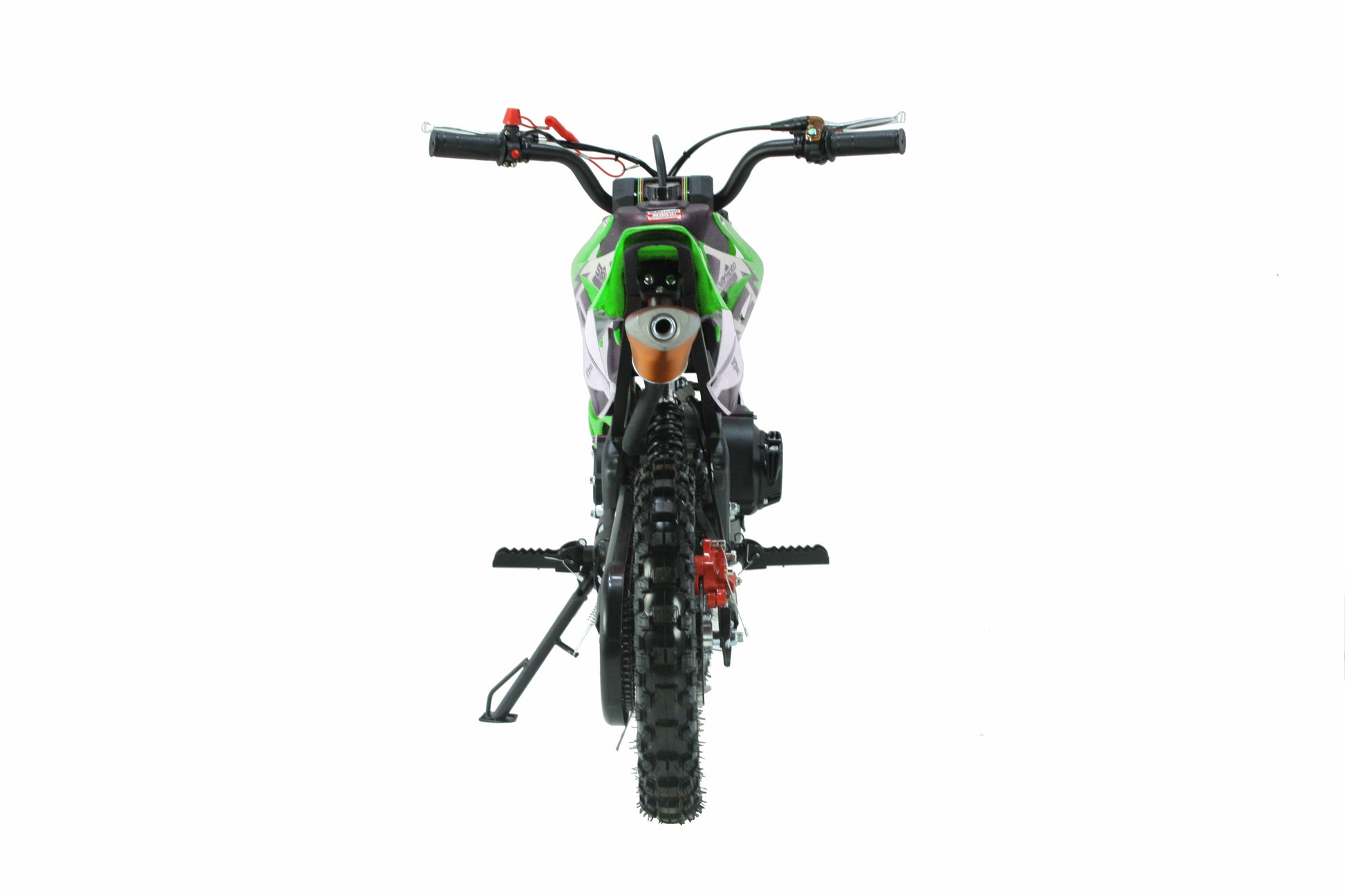 SYX MOTO Holeshot 50cc Pull Start Mini Dirt Bike, Green - SYX MOTO