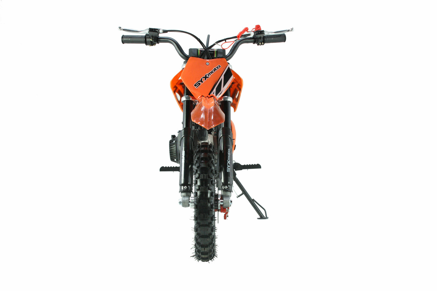 SYX MOTO Holeshot 50cc Pull Start Mini Dirt Bike, Orange - SYX MOTO