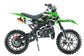 SYX MOTO Holeshot ES 50cc Electric Start/Pull Start Mini Dirt Bike, Green - SYX MOTO