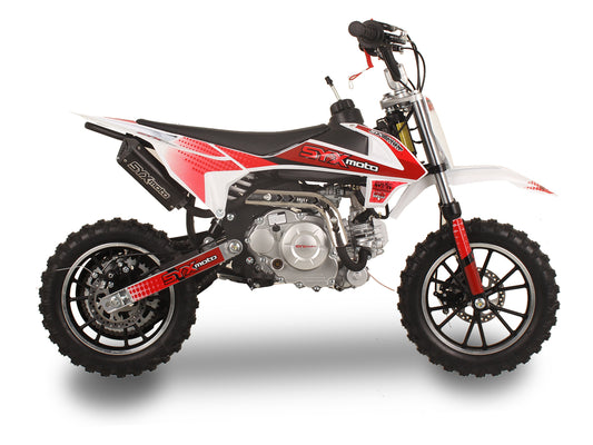 SYX MOTO Tearoff 60cc Mini Dirt Bike, Red - SYX MOTO