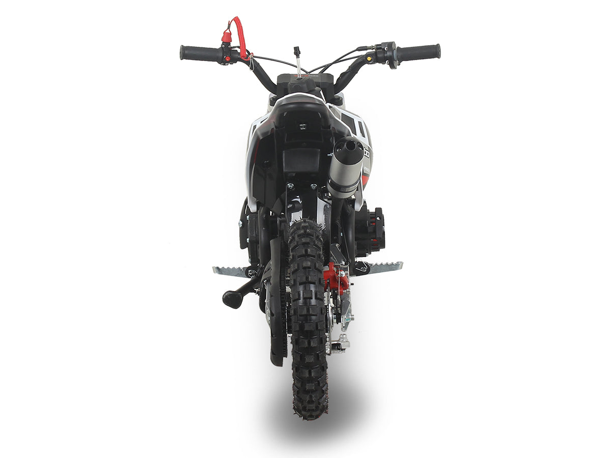 SYX MOTO Blitz Gas Powered Kids Dirt Bike, 50cc 2 Stroke, Pull