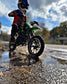 SYX MOTO Holeshot 50cc Pull Start Mini Dirt Bike, Green - SYX MOTO