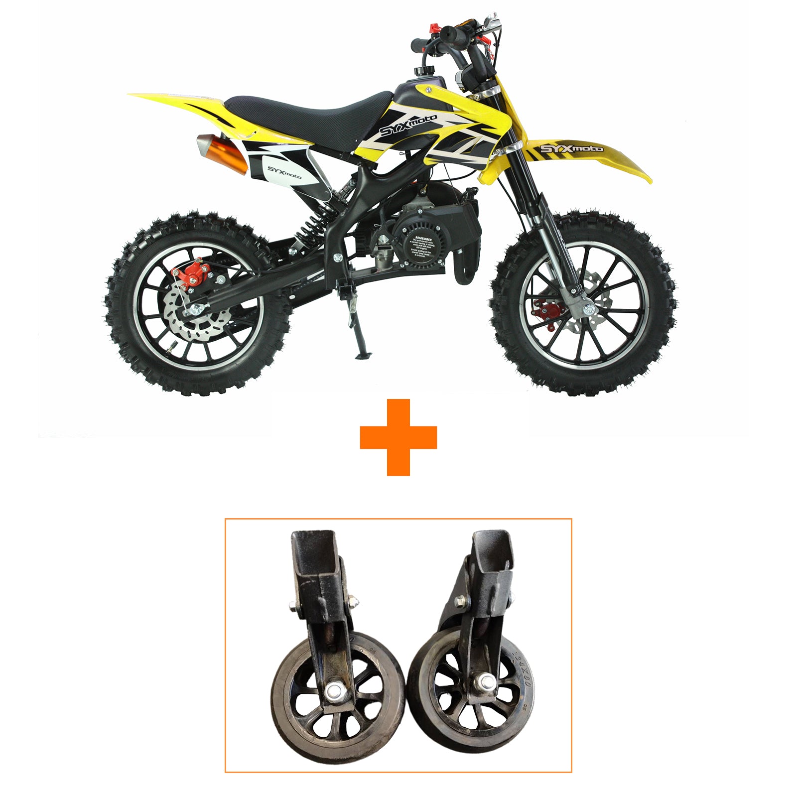 SYXMOTO Holeshot Blitz 2 Stroke 50cc Kids Mini Dirt Bike Pit Bike